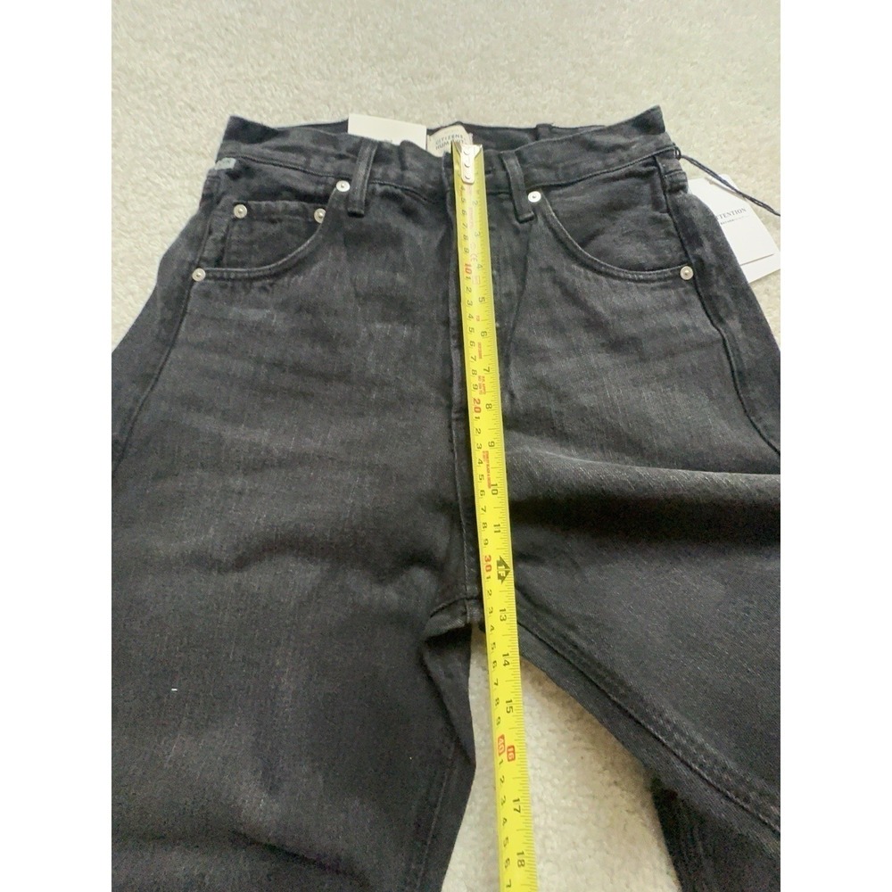 Brand New - Citizens of Humanity Horseshoe Jeans Size 25 DARK WASHED BLACK #1 - Picture 10 of 15